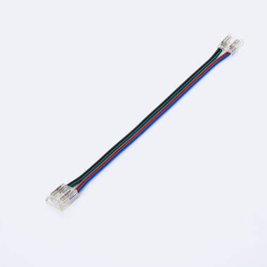 Verbinder Doppelt mit Kabel für LED-Streifen RGB/RGBIC COB 24V DC IP20 Breite 10mm
