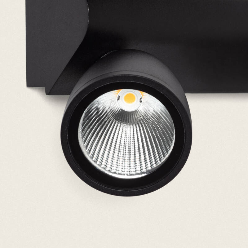 Product of Abel Large 12W 2 Spotlight Aluminium Outdoor LED Wall Lamp 