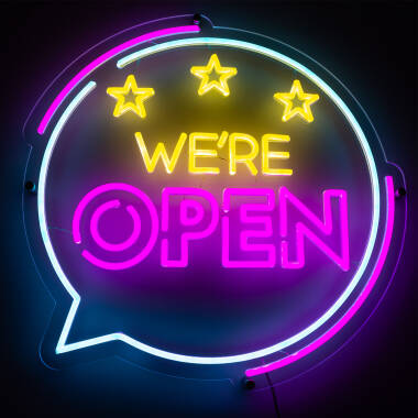 Produkt od Neonový Nápis „We're OPEN“