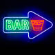 Produkt von LED-Neonschild BAR