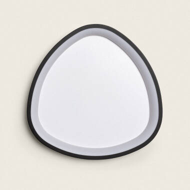 Producto de Plafonnier LED Oval 20W Métal Ø420 mm CCT Sélectionnable Owen