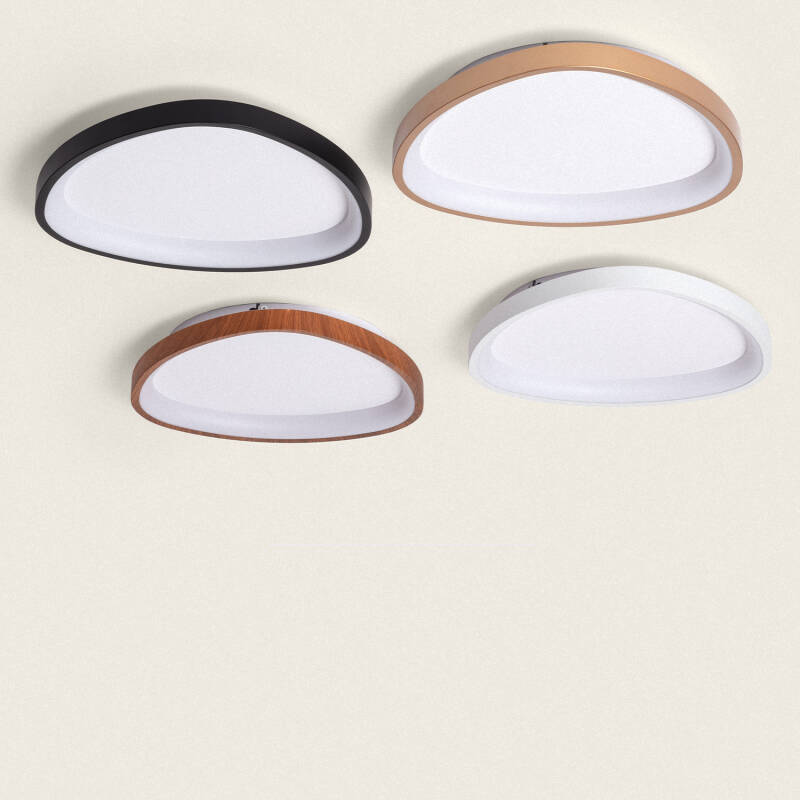 Produit de Plafonnier LED Oval 20W Métal Ø420 mm CCT Sélectionnable Owen