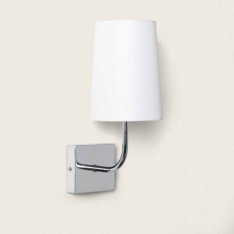 Product van Wandlamp Metaal Silver-Wollen Conne