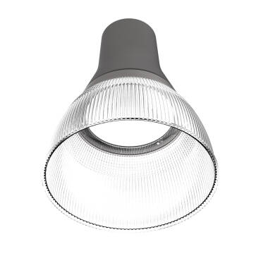 Produit de Cloche LED Industrielle avec Réflecteur 90º 25-80W CCT LuzNova 