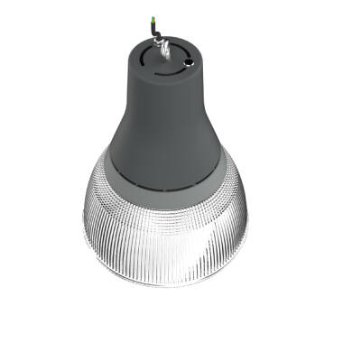 Produit de Cloche LED Industrielle avec Réflecteur 90º 25-80W CCT LuzNova 