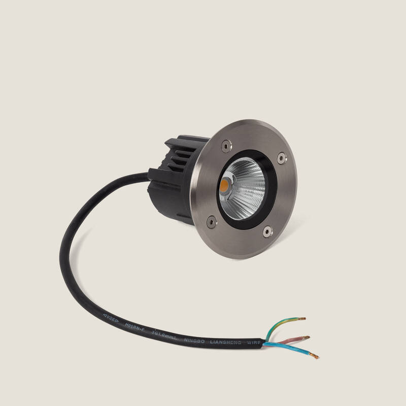 Produit de Spot Extérieur LED 6W Encastrable au Sol Scuba Acier Inoxydable 