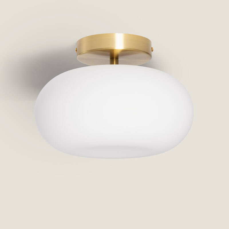 Prodotto da Lampada da Soffitto LED 9W Metallo e Vetro Keyla