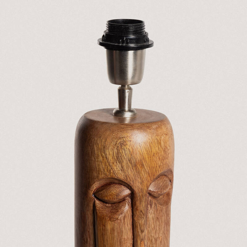 Produkt von Tischleuchtenfuß Holz Totem ILUZZIA