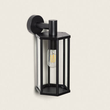 Harlech DN Aluminium & Glass Outdoor Wall Lamp