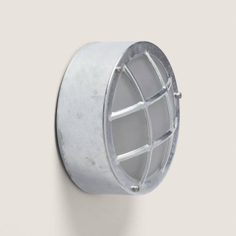 Product of Coastal Fjord Outdoor Stainless Steel Round Wall Lamp Ø200 mm