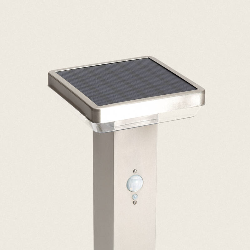 Produkt von LED Bodenstehleuchte Außen Solar 5W 50cm Aluminium mit Bewegungssensor Barton Square