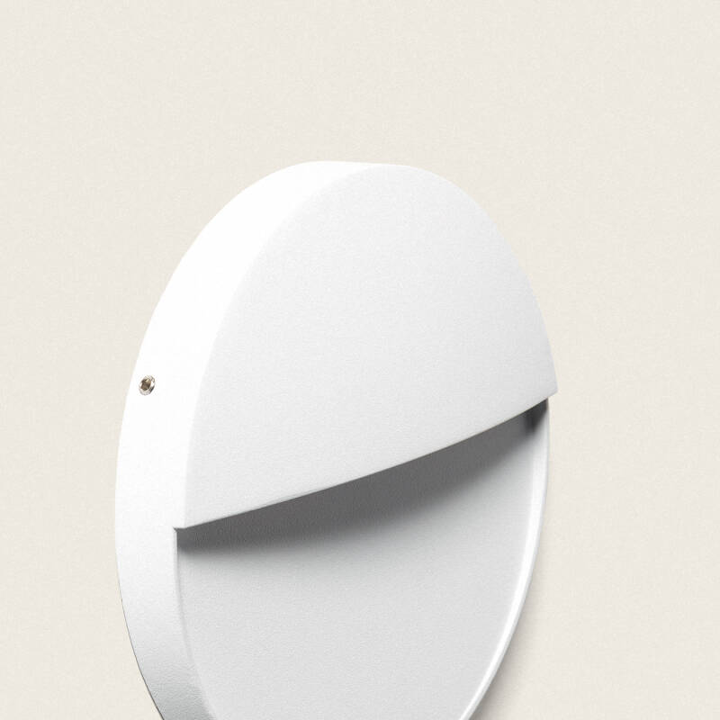 Product of 6.5W Jade Round Surface Outdoor CCT Selectable LED Wall Light