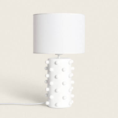 Bally Resin & Fabric Table Lamp