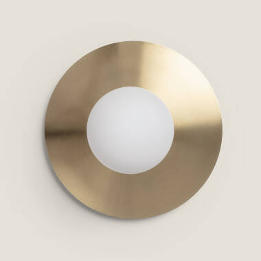 Prodotto da Lampada da Soffitto Metallo e Vetro Moonlight Brass