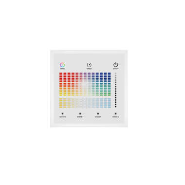 Fernbedienung Dimmer RGB+CCT DALI Master Wandmontage Touch