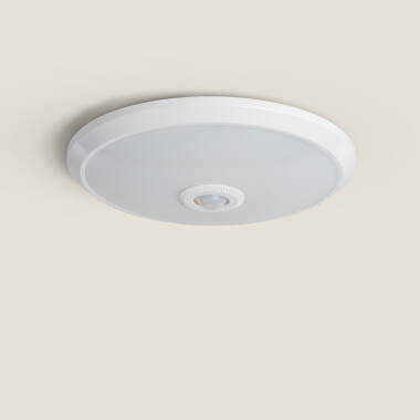 Prodotto da Plafoniera LED 20W con Sensore di Movimento PIR e Crepuscolare Design