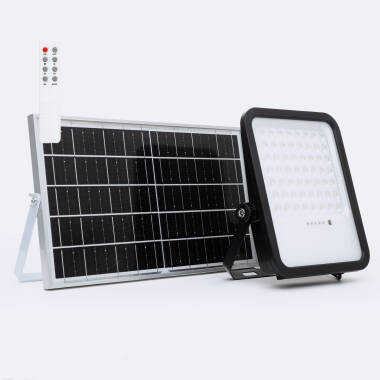 Nurda 15W Outdoor Solar LED Floodlight with Remote Control 1700lm IP65