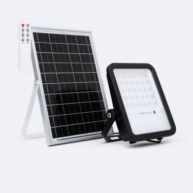 Nurda 10W Outdoor Solar LED Floodlight with Remote Control 1200lm IP65