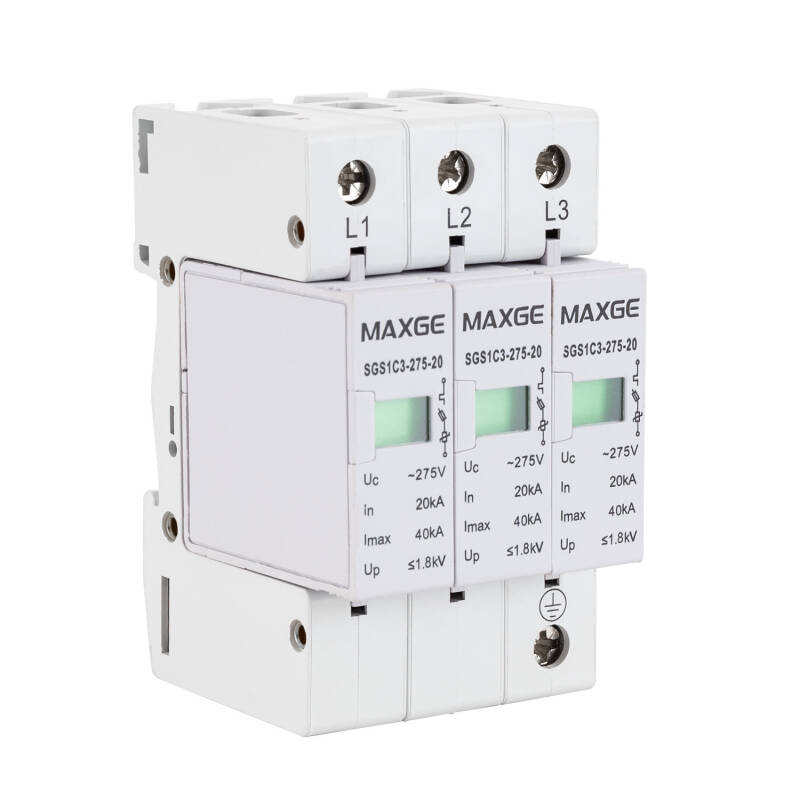 Produit de Parafoudre MAXGE 3P-Clase II-40kA-20kA-1,6kV