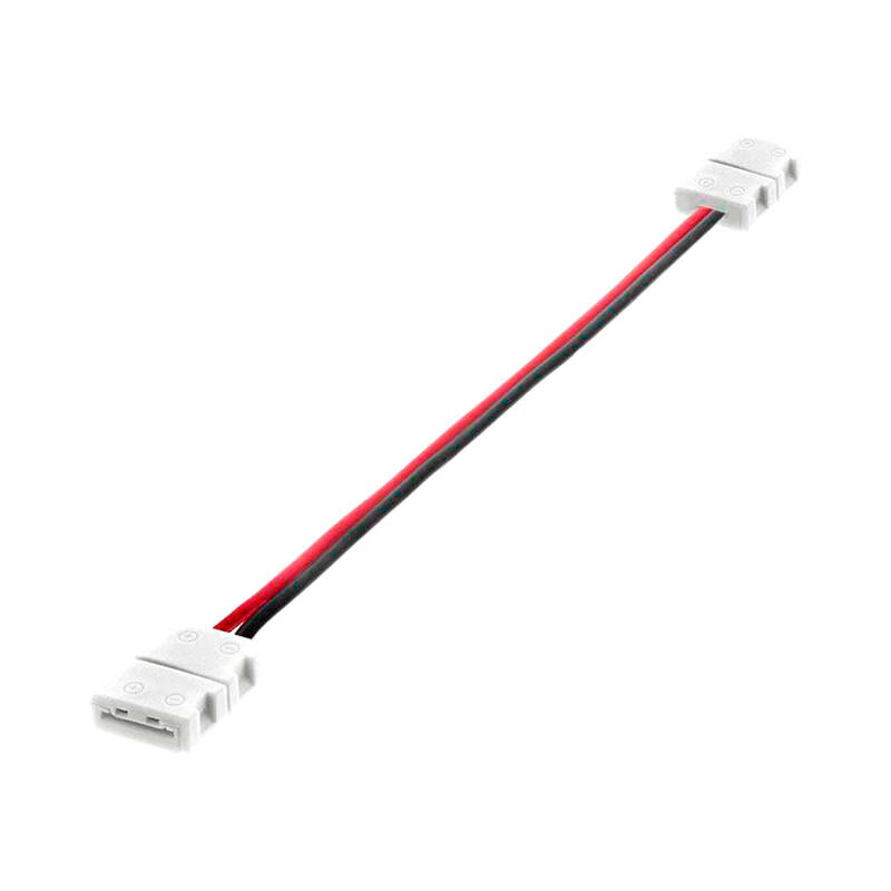 Prodotto da Cavo Doppio Connettore Rapido Striscia LED 12/24V Monocolore 10mm