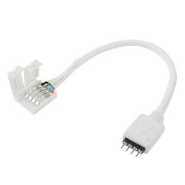 Product van Kabelconnector Mannetje naar Snelconnector LED Strip 12/24V RGB