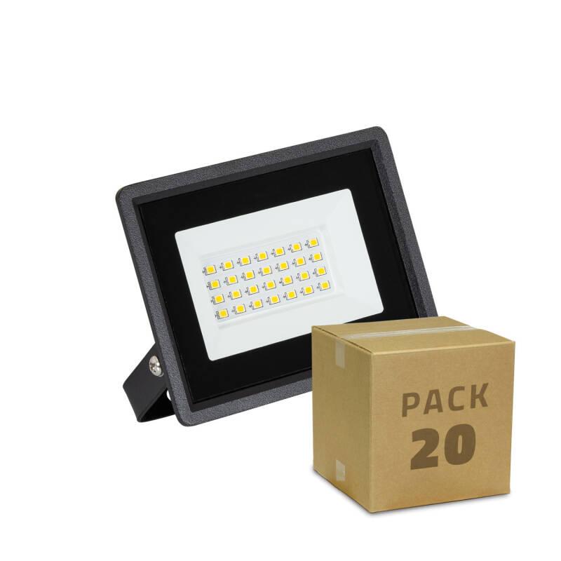 Product of Box of 20 20W LED Solid Floodlights 110 lm/W Daylight 6000K