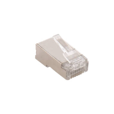 Product van RJ45 connector afgedekt