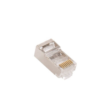 Product van RJ45 connector afgedekt