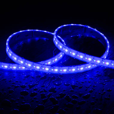 Product van  Rol RGB LED Strip 220V AC Silicone FLEX 192 LED/m Breedte 14 mm 25 Meter IP67 Soldeer baar om de 10 cm 