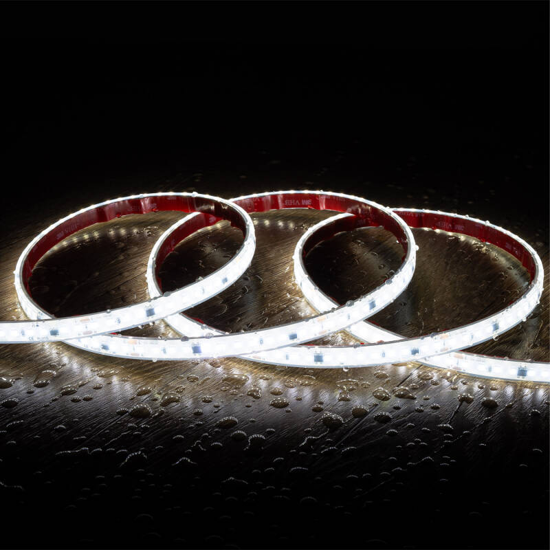 Product van LED Strip Dimbaar 220V SMD2835 Zelfregulerend 110 LED/m 1150 Im/m Breedte 12 mm IP65 in te korten om de 10 cm