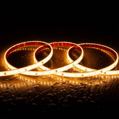 LED Strip Dimbaar 220V SMD2835 Zelfregulerend 110 LED/m 1150 Im/m Breedte 12 mm IP65 in te korten om de 10 cm