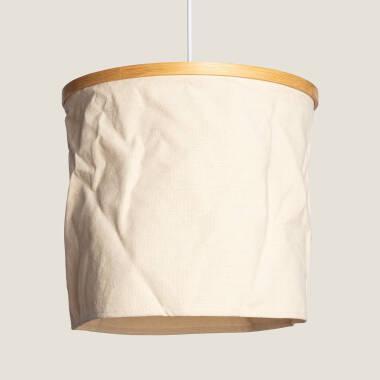 Hanglamp Bamboe en Stof  Noah