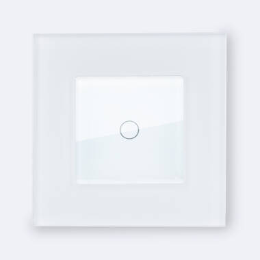 Simple Tactile WiFi Switch with Modern Glass Frame