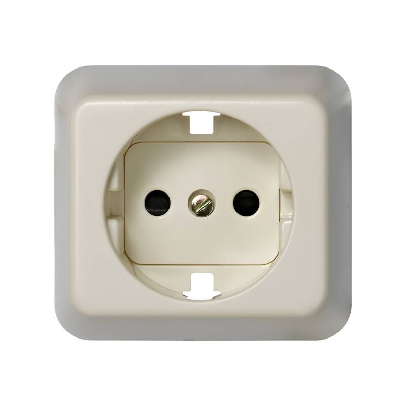 Product van Module Afdekking met Beveiliging voor Schuko Contactdoos  SIMON 73 73044