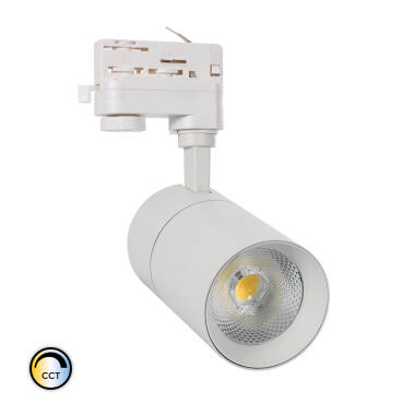 20W New Mallet Dimmable UGR15 No Flicker CCT LED Spotlight for Single Phase Track