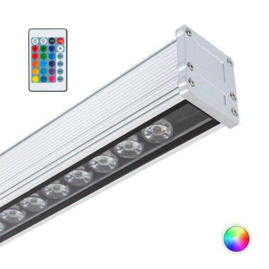 LED Linear Washlight 1000mm 36W IP65 RGB