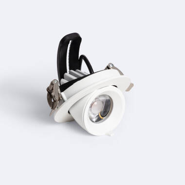 Downlight LED 10W Circolare Orientabile OSRAM CCT 120 lm/W LIFUD Foro Ø 80 mm