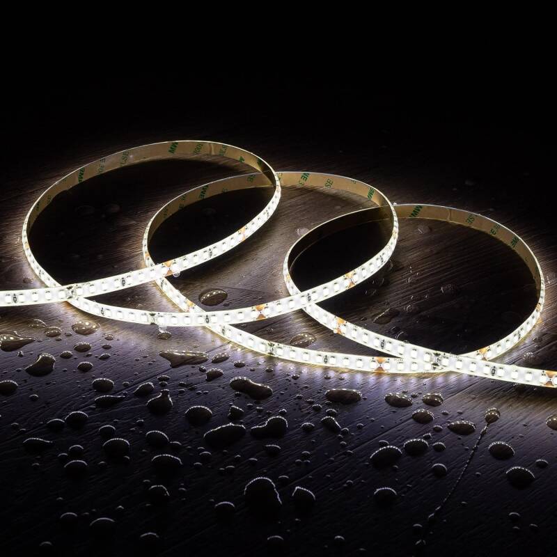 Product of 5m 24V DC 160LED/m High Lumen LED Strip IP65 8mm Wide Cut at every 5cm