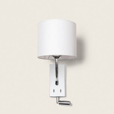 Prodotto da Lampada da Parete con Luce da Lettura 2,5W Metallo Silver-Teylo