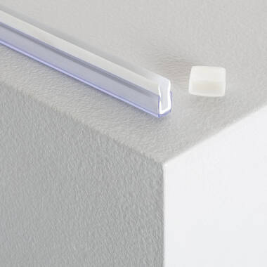 Polycarbonaat profiel voor Neon Strips LED 24V