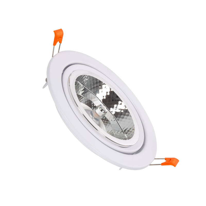 Prodotto da Faretto Downlight LED 12 W Orientabile Circolare AR111 Foro Ø120 mm