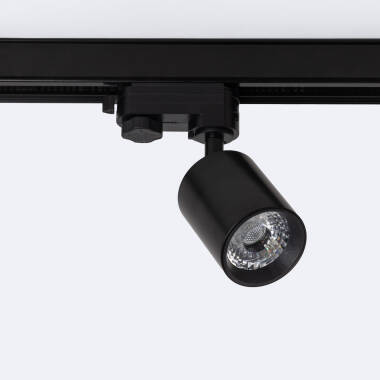 Product Rail Spot LED 3-Fase 10W Dimbaar New Mallet Zwart No Flicker UGR15