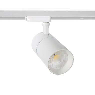 New Mallet 30W No Flicker UGR15 Dimmable LED Spotlight in White for Single Circuit Track