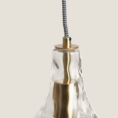 Product of Tassel Glass Pendant Lamp