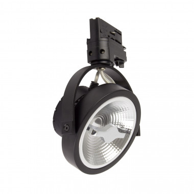 Product of Black 15W AR111 CREE LED Spotlight for a Three-Circuit Track (Dimmable)