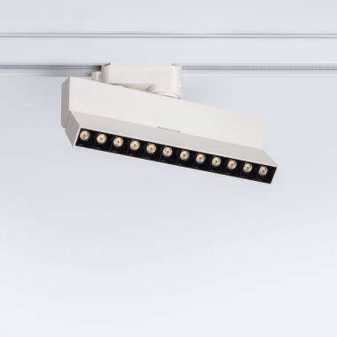 Product van Rail Spot Linear LED 3-Fase 12W Dimbaar CCT Selecteerbaar No Flicker Elegant Optic Wit