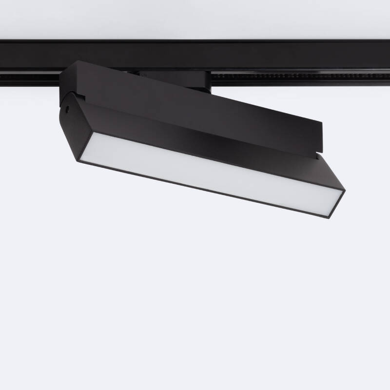 Product of 24W Elegant Linear TRIAC Dimmable LED Spotlight No Flicker CCT Selectable for Single Circuit Track in Black