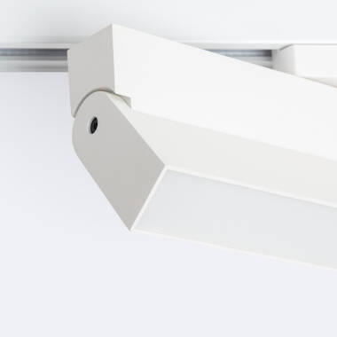 Product van Rail Spot Linear LED Enkelfasig 24W Dimbaar TRIAC CCT Selecteerbaar No Flicker Elegant Wit