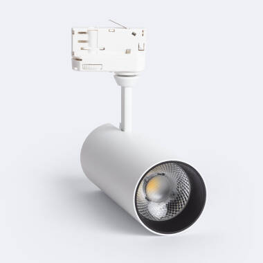 Spot LED sur Rail Triphasé Sélectionnable 15W Justin