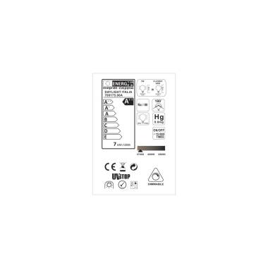 Produkt von LED-Glühbirne Filament E27 7W 806 lm G125 Dimmbar Creative-Cables CBL700175